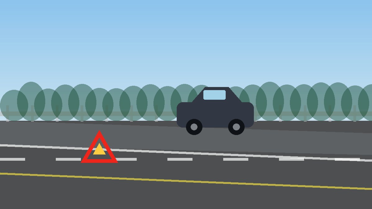 黄南道路故障安全等待现场图